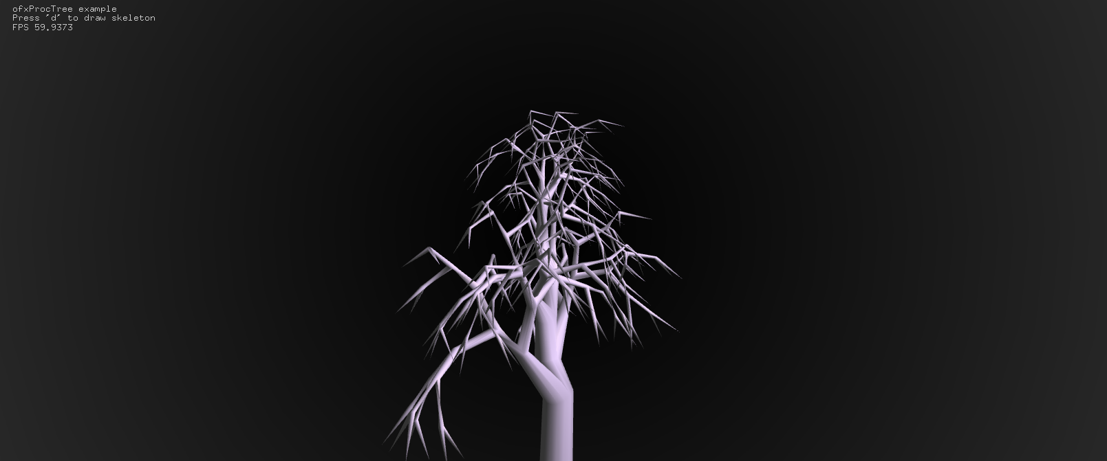 screenshot ofxProcTree