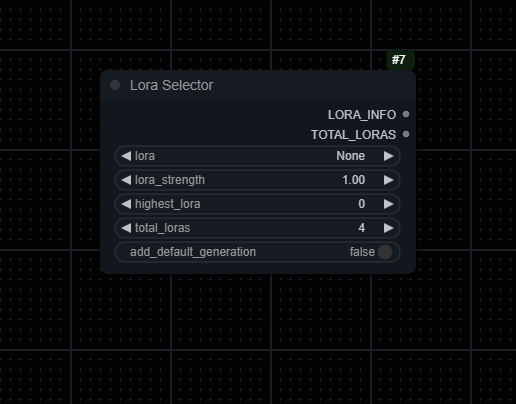 Lora Selector