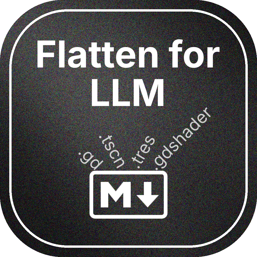 Flatten for LLM's icon