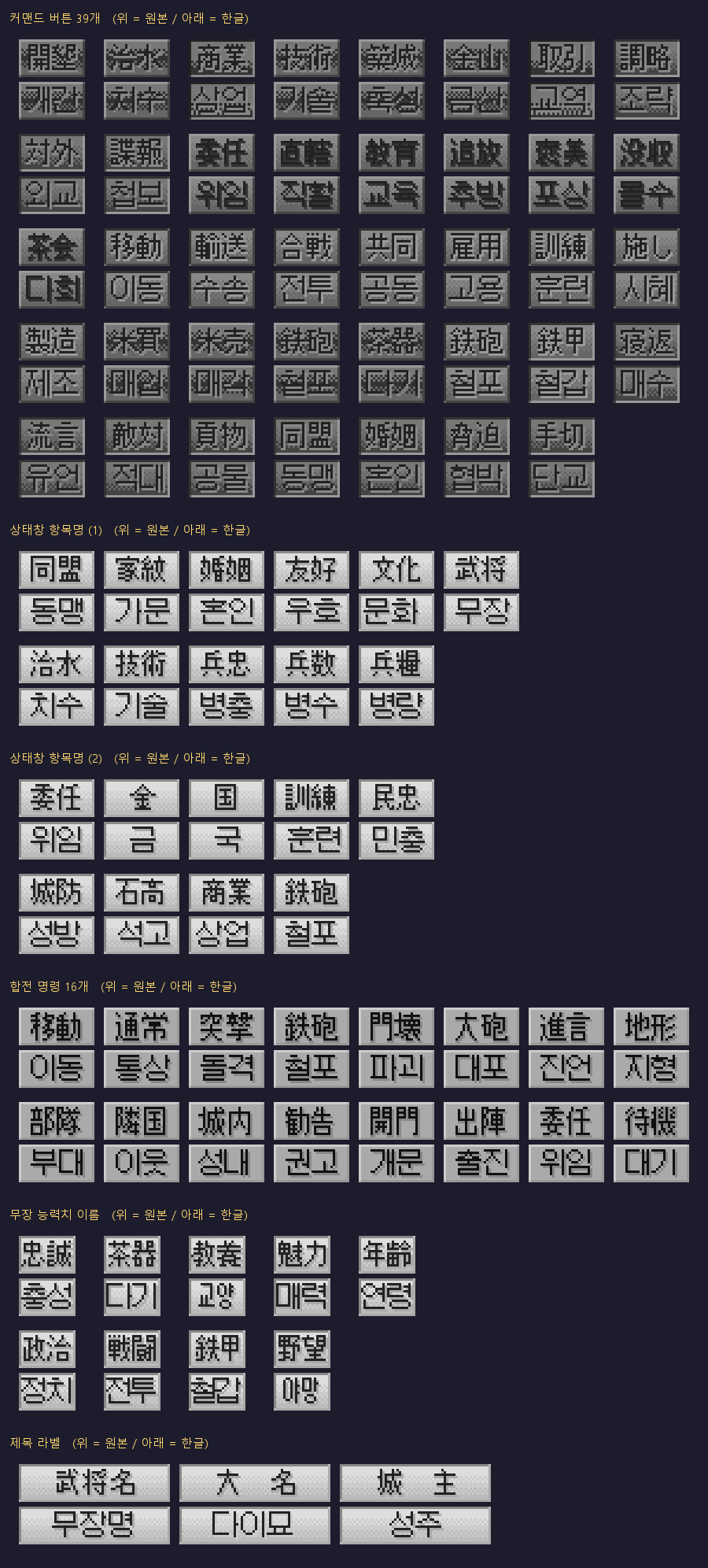 이미지 라벨 한글화 전후