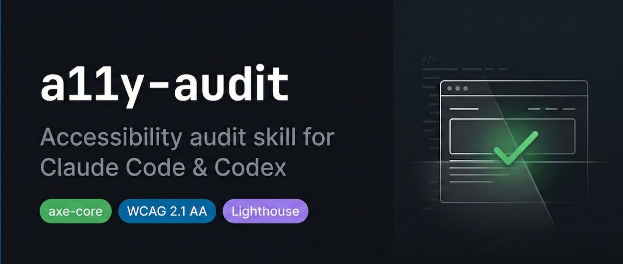 Teach Your AI Coding Agent to Run Accessibility Audits