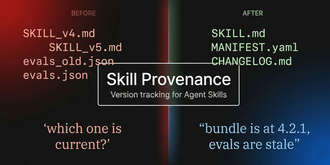 Your AI Agent Skills Have a Version Control Problem
