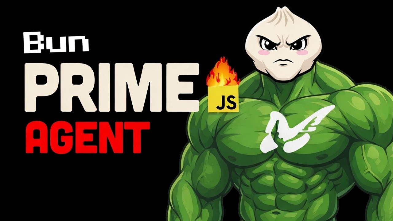 Prime Bun Agent: Bun-native JavaScript RLM
