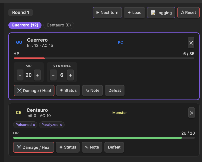 Combat Ledger 