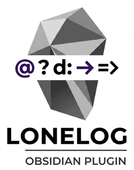 Lonelog Obsidian Plug-in Logo
