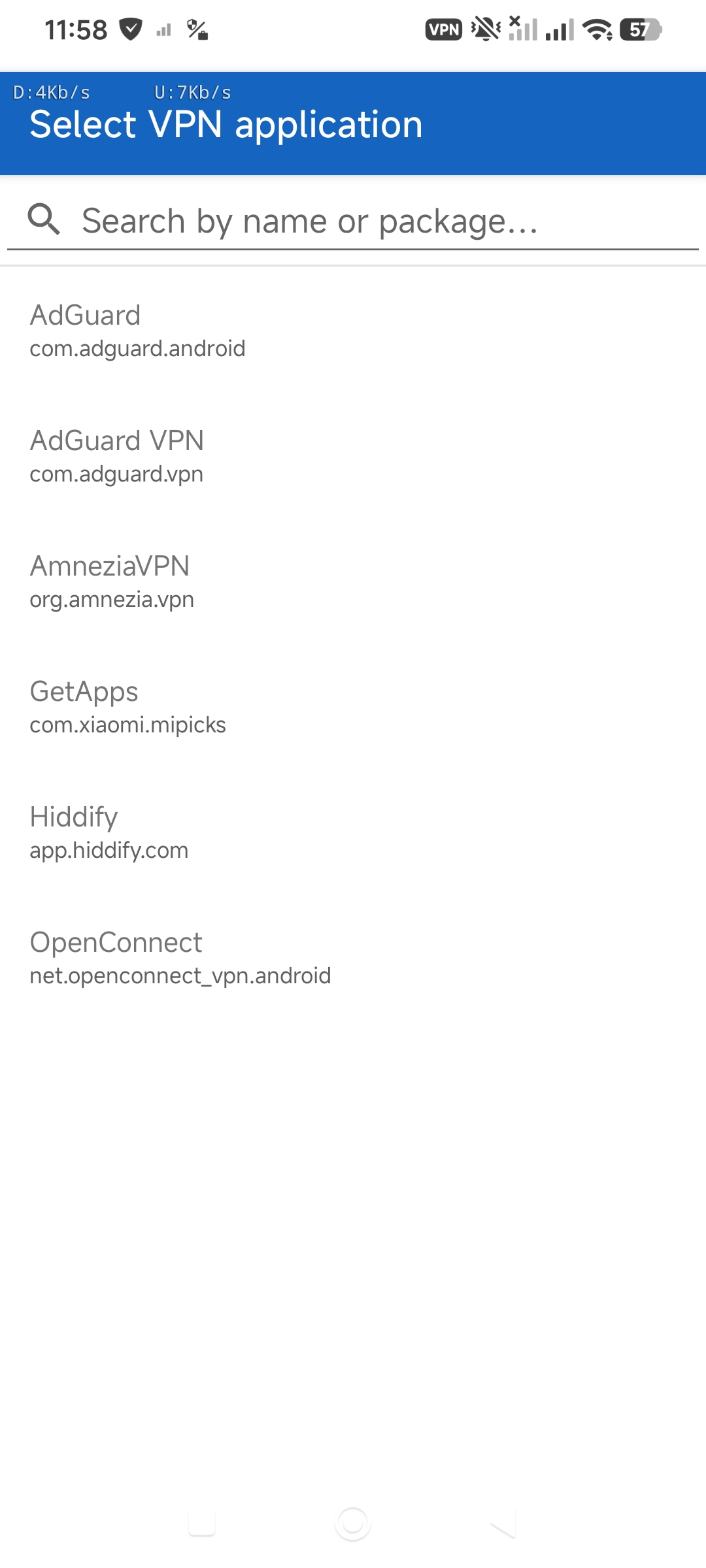 Interface screen3