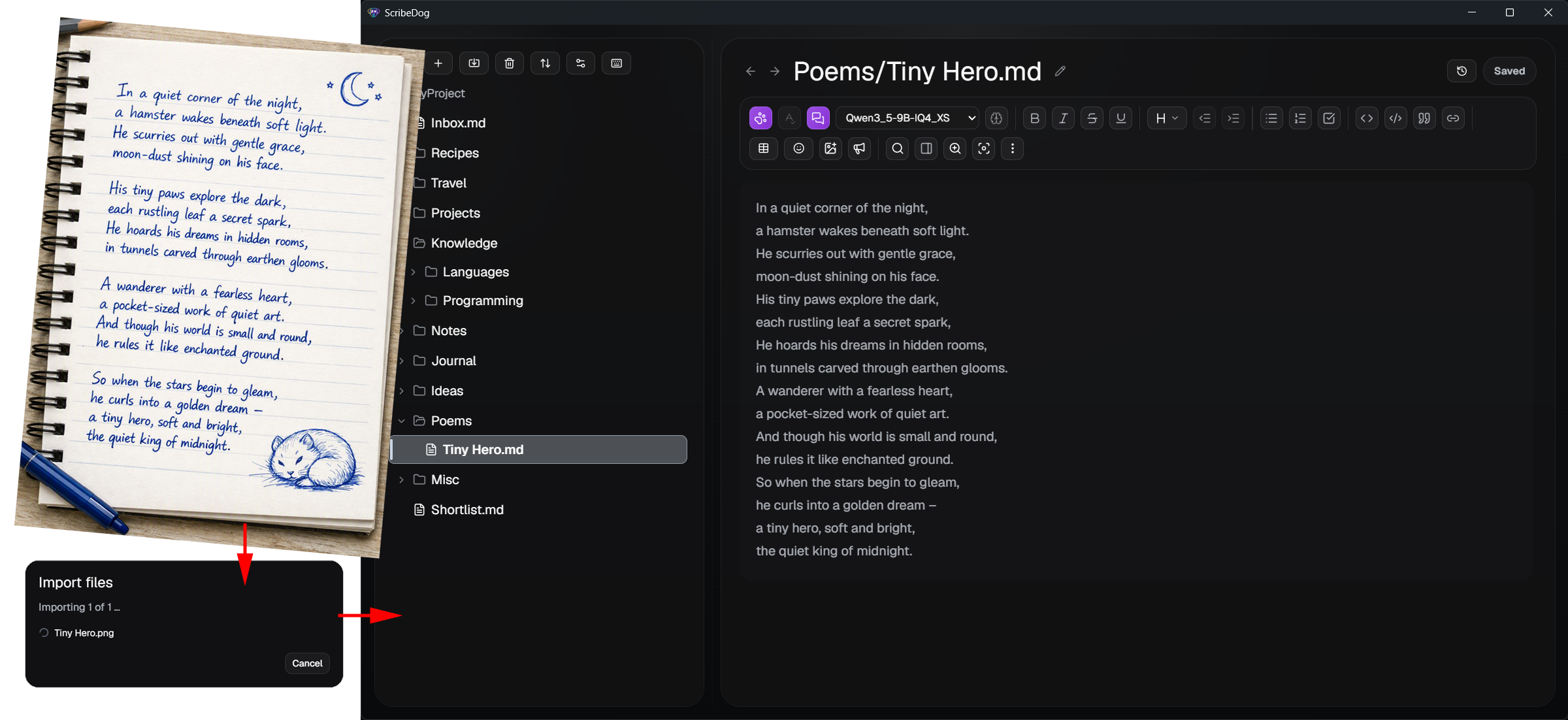ScribeDog Assistants settings tab
