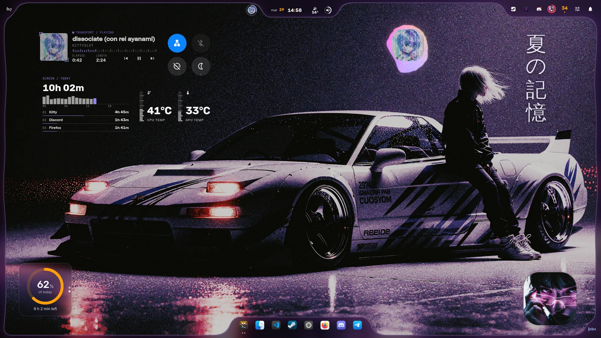 iNiR iRiS desktop