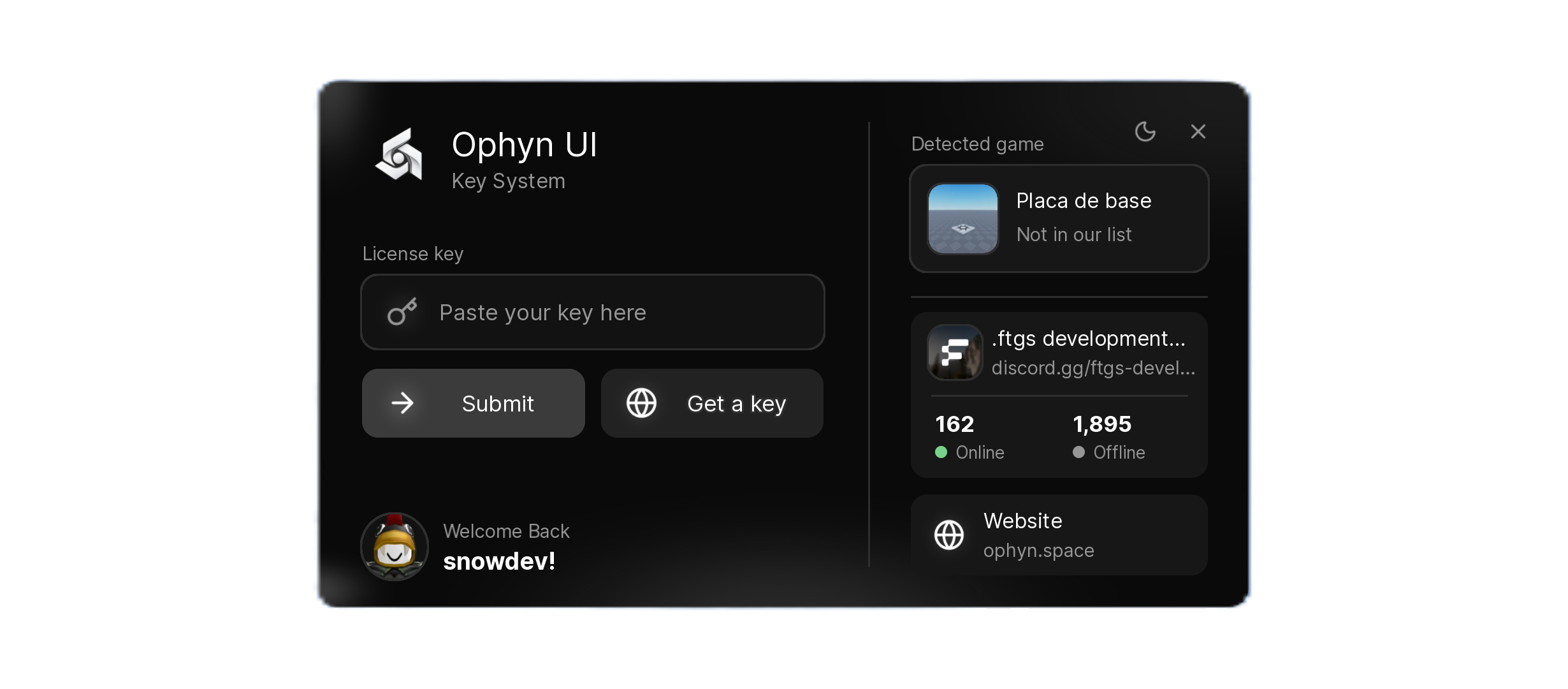 Dark Theme