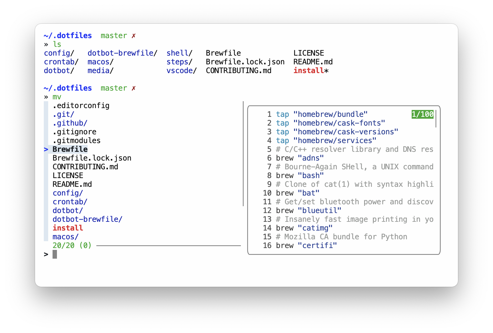 install python with brew