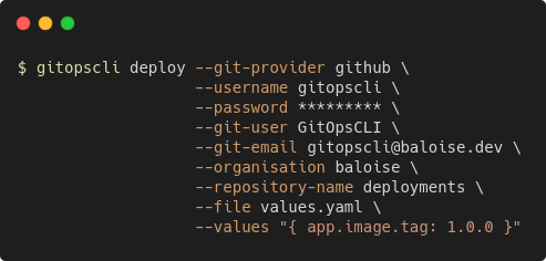 GitOps CLI Teaser