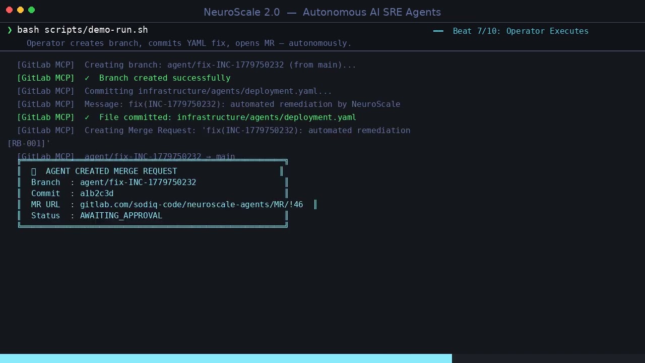 NeuroScale Agents — 3-Minute Demo thumbnail