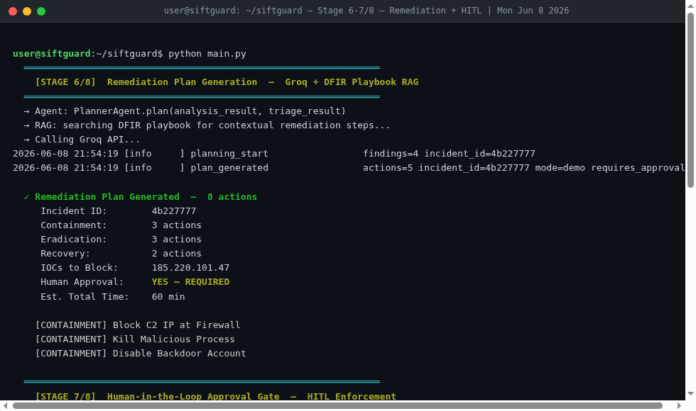 Stages 6-7/8 - Remediation Execution