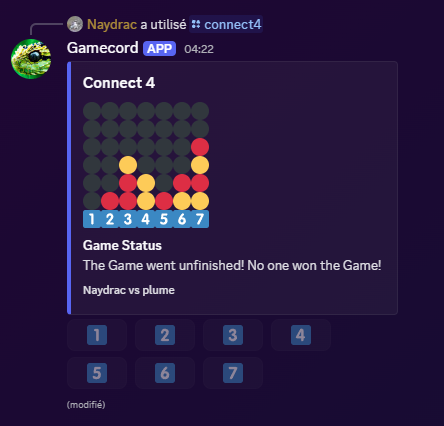 connect4 game