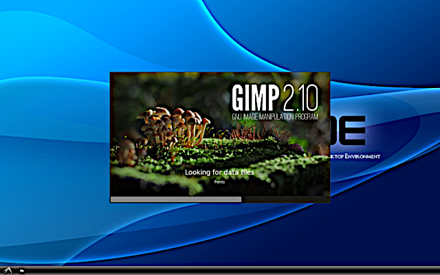 screenshot of GIMP