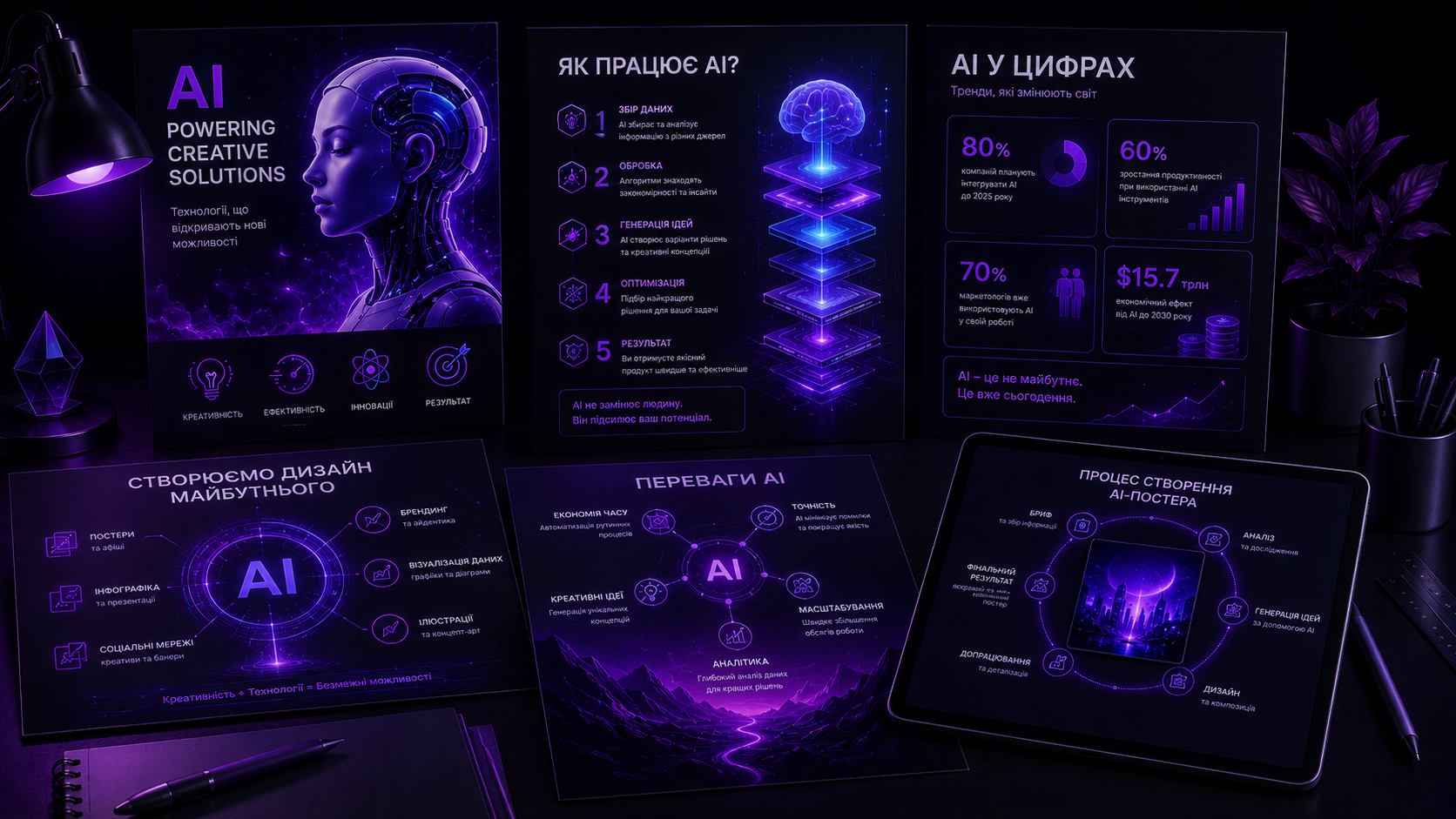 AI-Постери та інфографіка