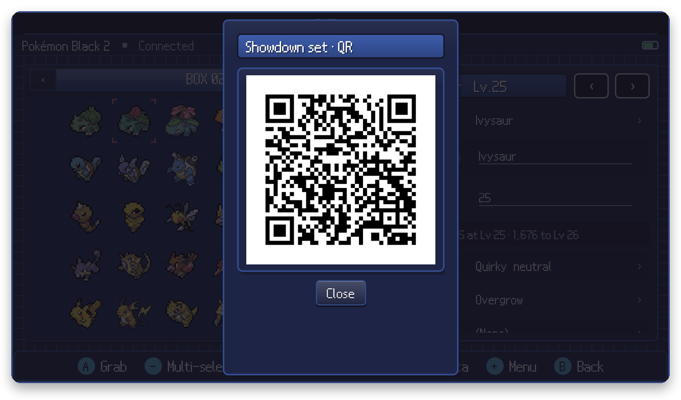 Showdown QR