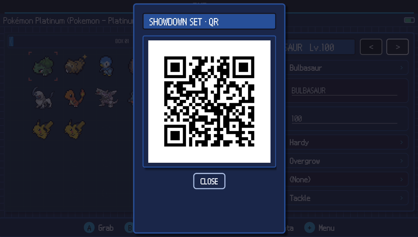 Showdown QR