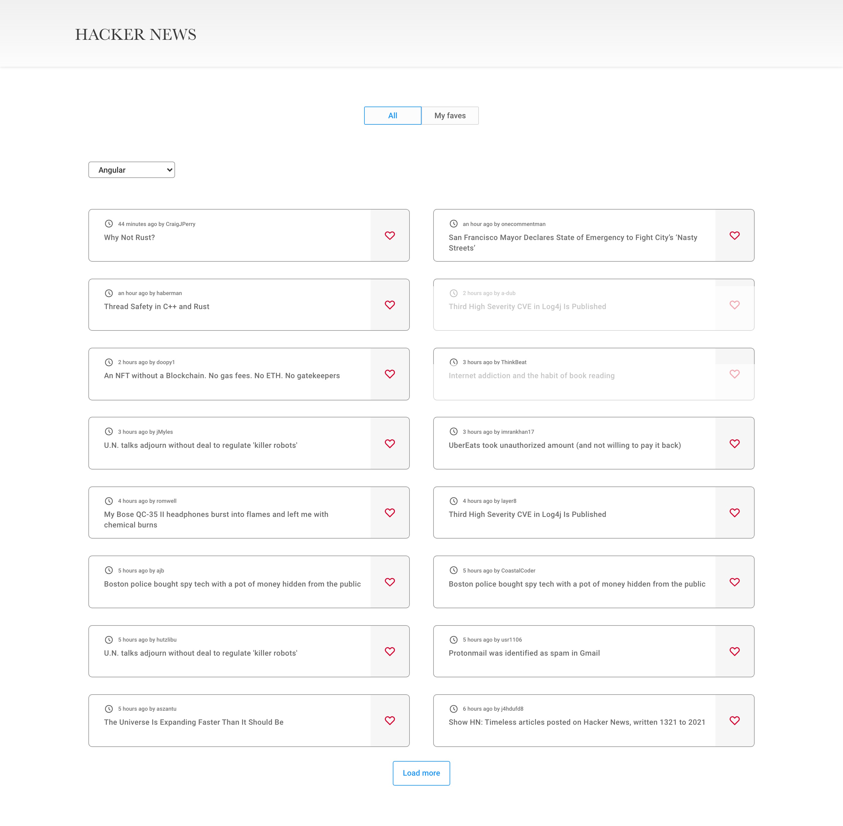 Web Application in Large Viewports