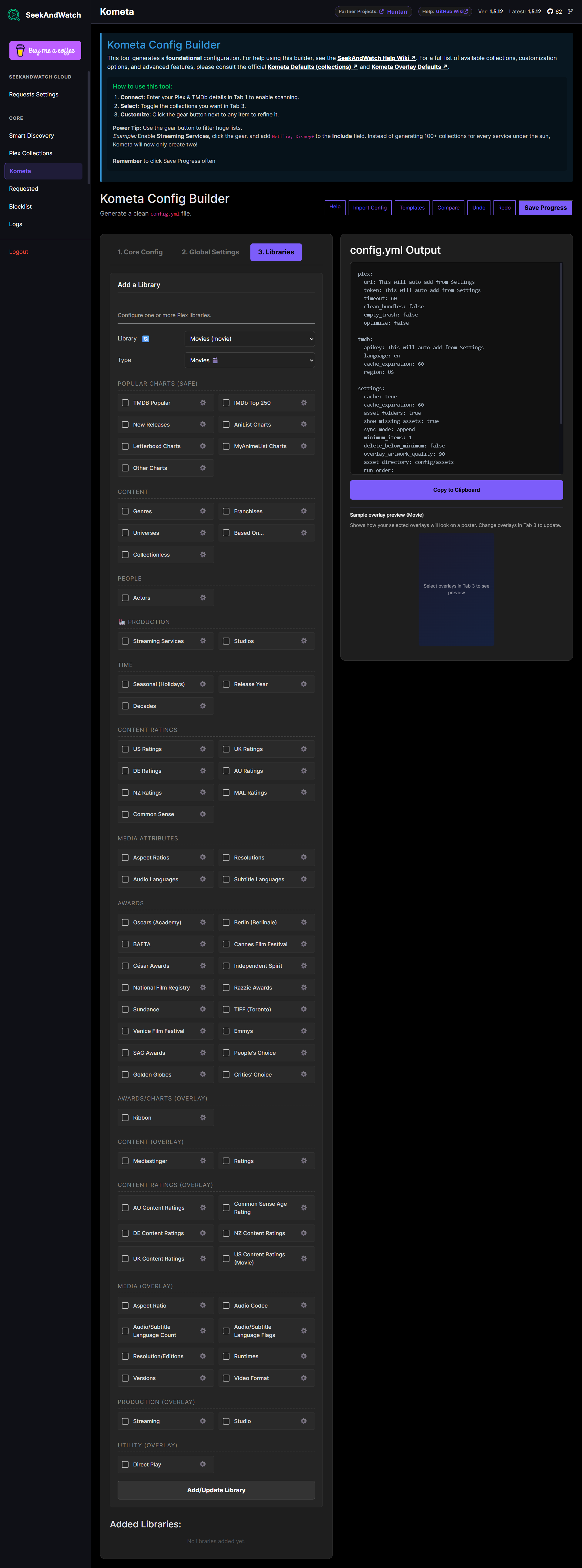 Kometa Main Config