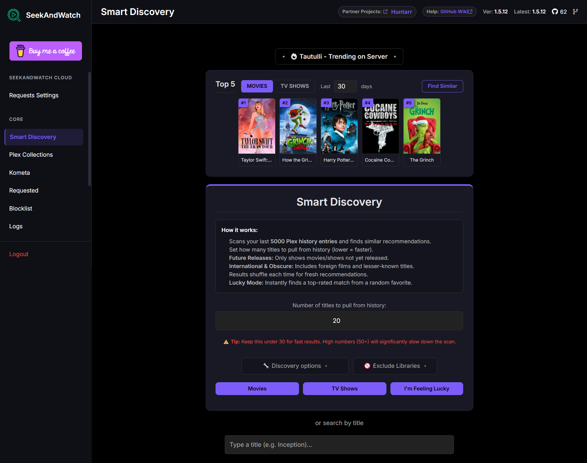 Smart Discovery - Step 1