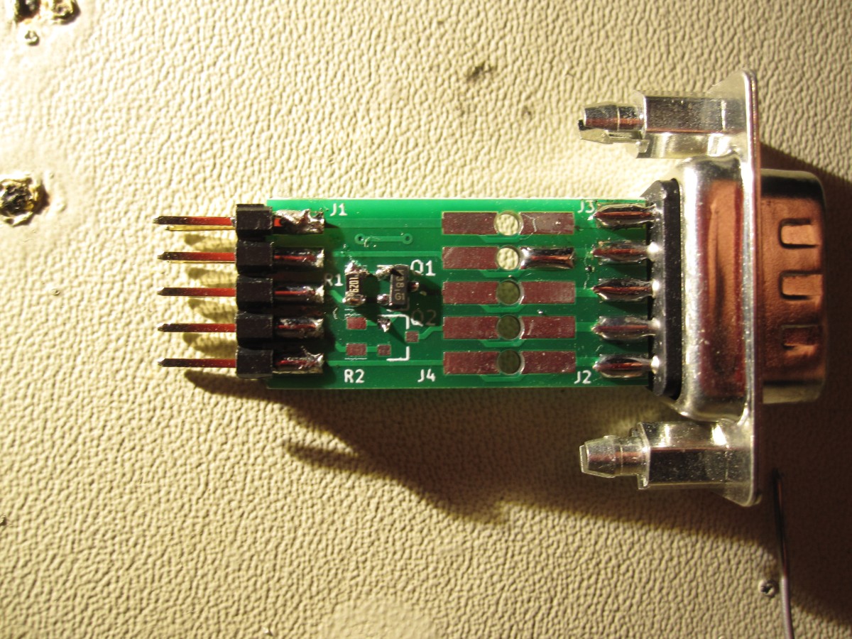 Hermes-Lite DB9 Adapter, from the project README
