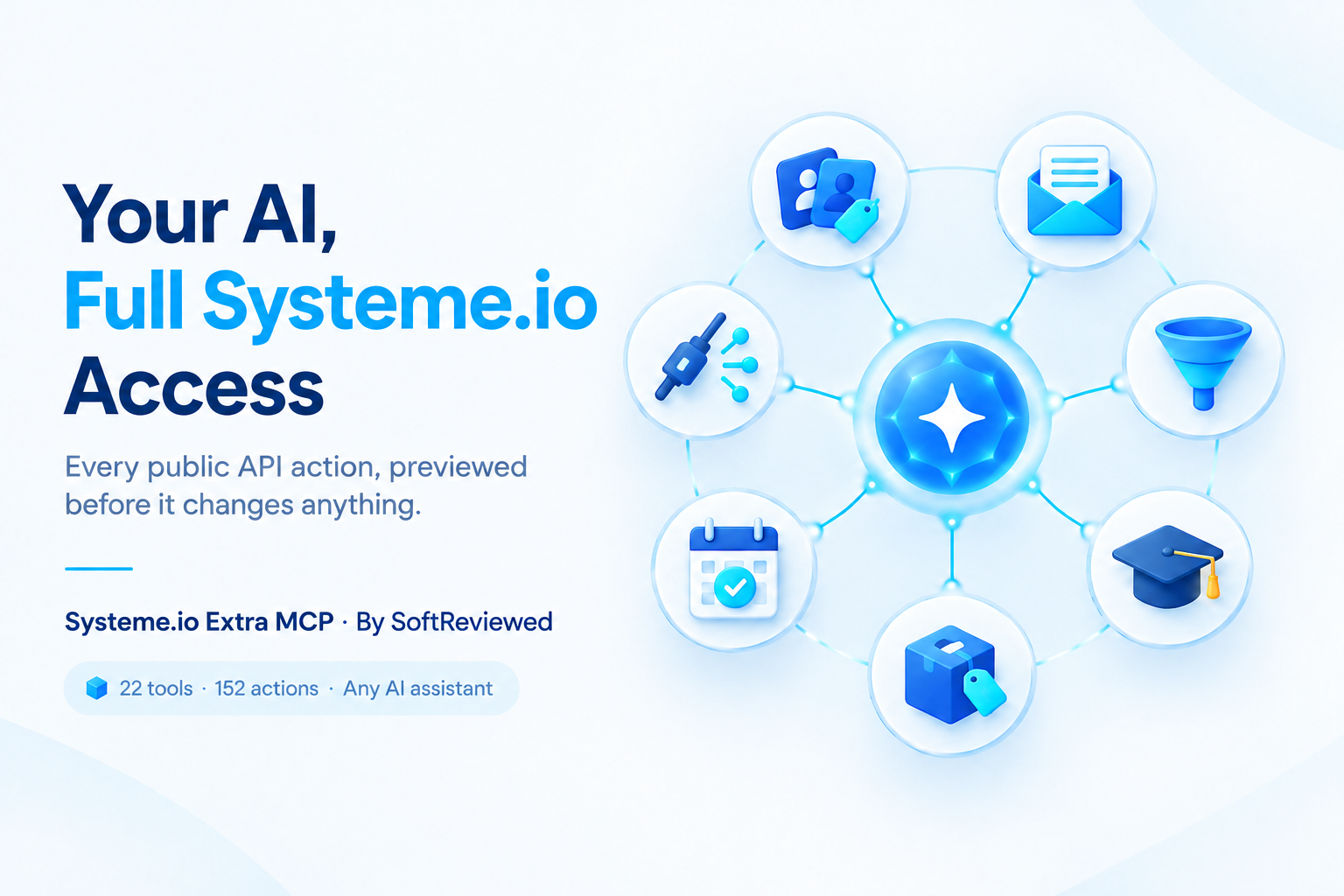 Give your AI assistant the full Systeme.io public API