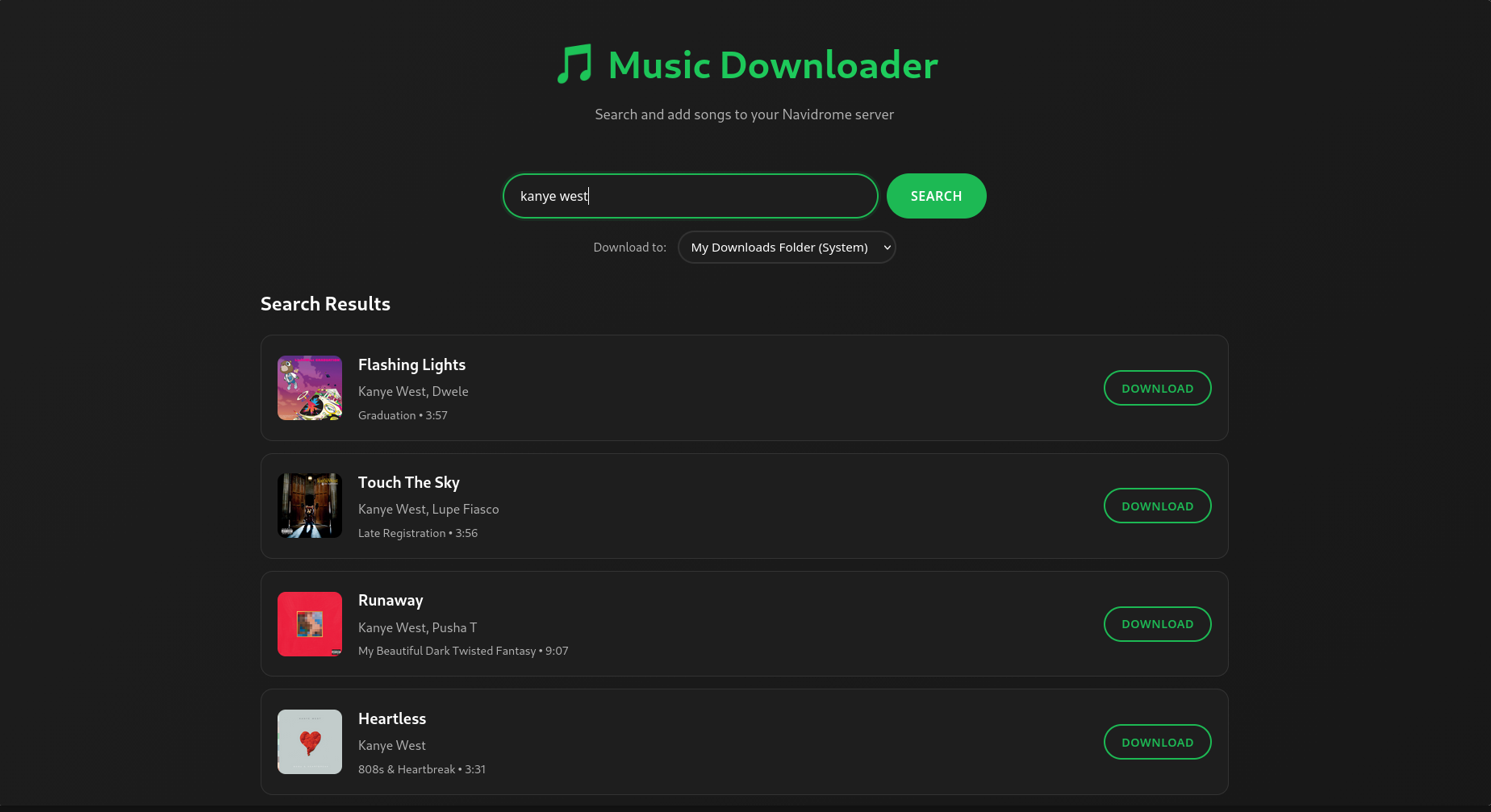 Main Interface