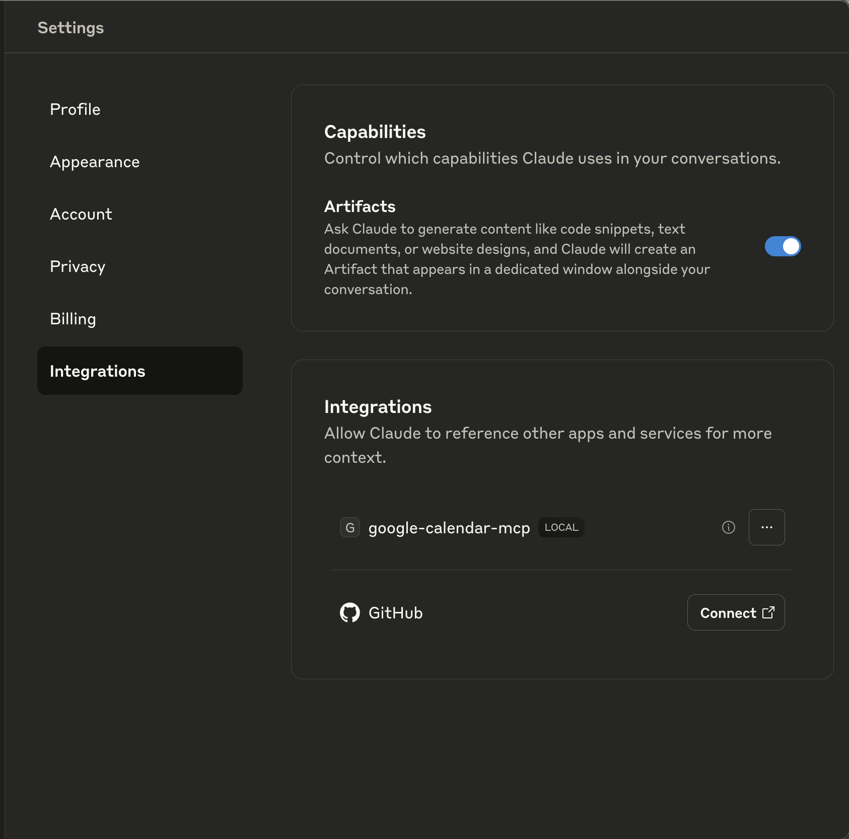 MCP client integrations