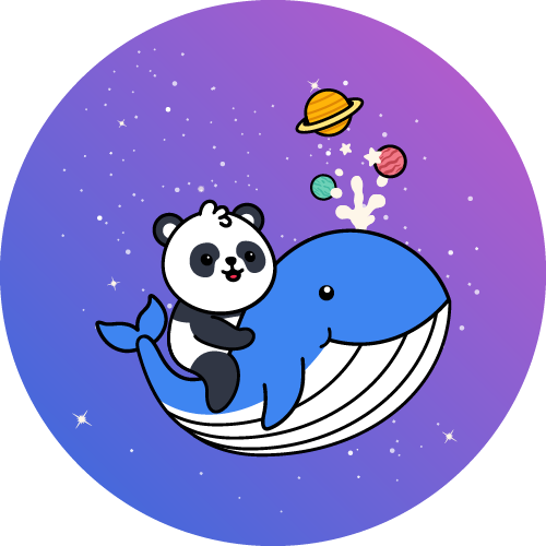 Panda WHALE Collectible-(-WHALE-)-token-logo