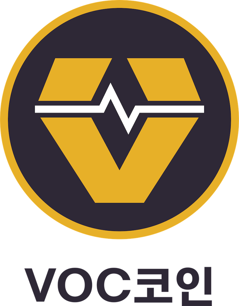 Voice operation coin-(-VOC-)-token-logo