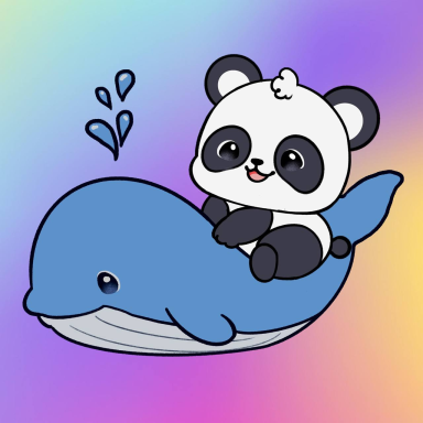 Panda Whale Collectible-(-PANDA-WHALE-)-token-logo