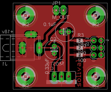 Light PCB layout