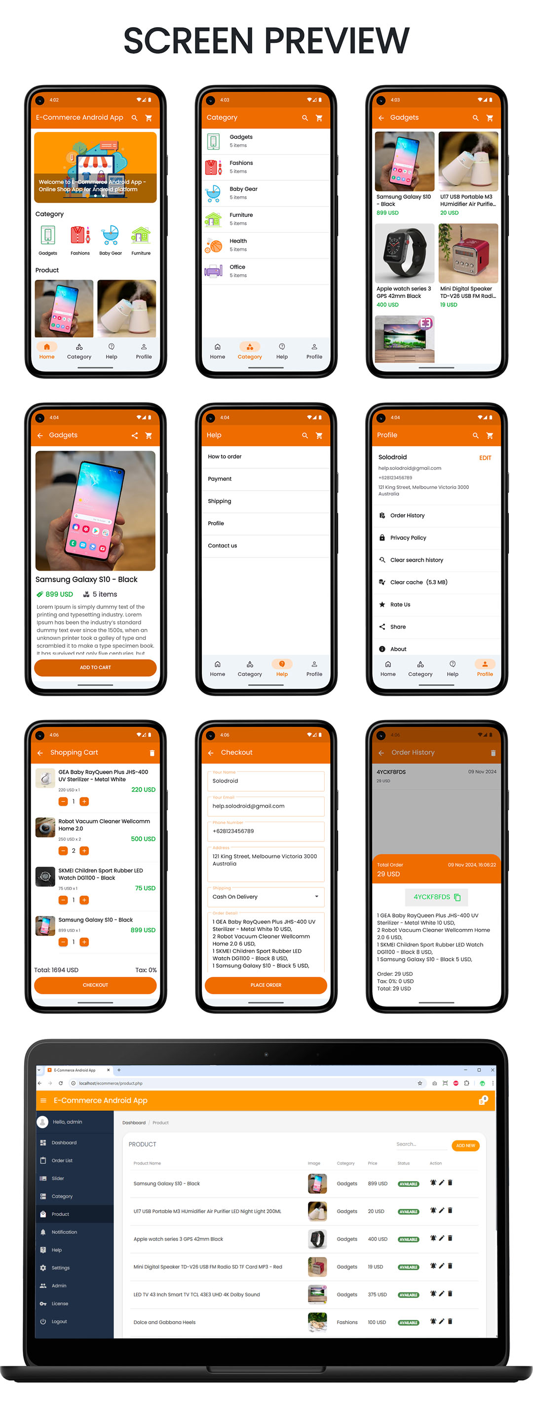 E-Commerce / Online Shop App - 3
