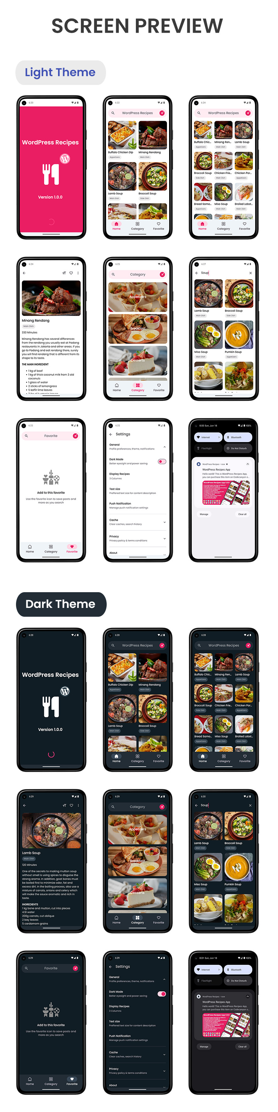 WordPress Recipes App - 2