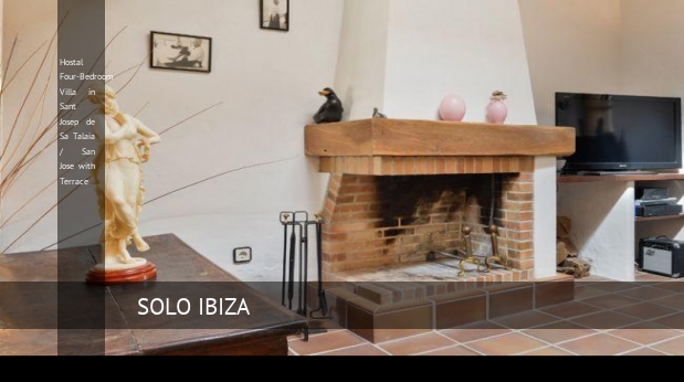 Hostal Four-Bedroom Villa in Sant Josep de Sa Talaia / San Jose with Terrace opiniones