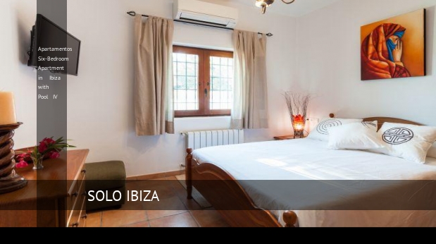 Apartamentos Six-Bedroom Apartment in Ibiza with Pool IV opiniones