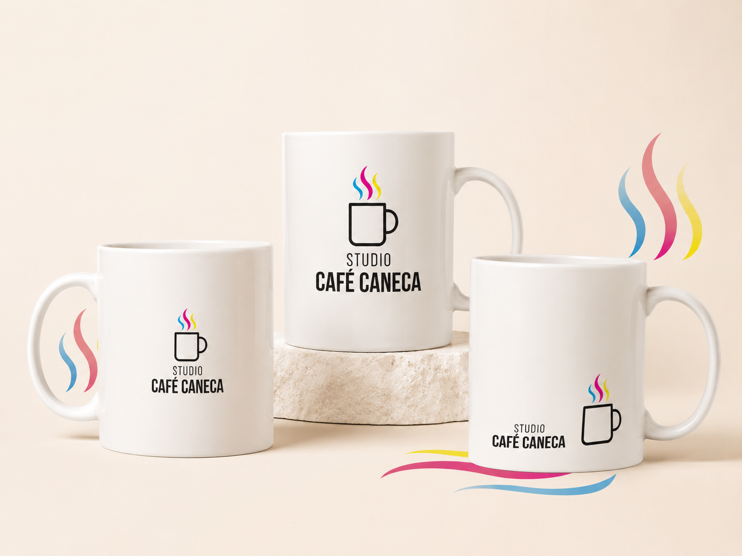 Variações de canecas da marca
