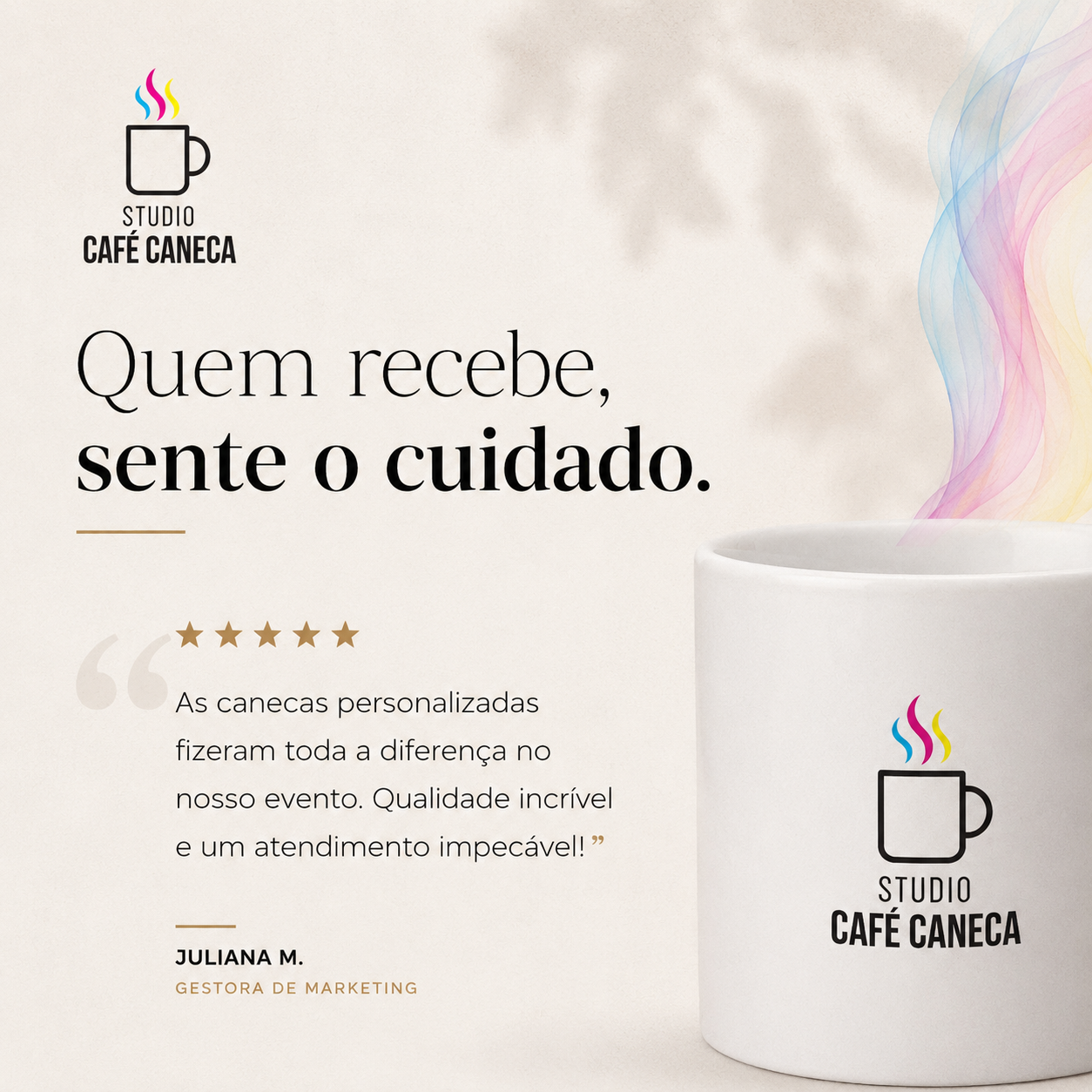 Capas para reels Studio Café Caneca