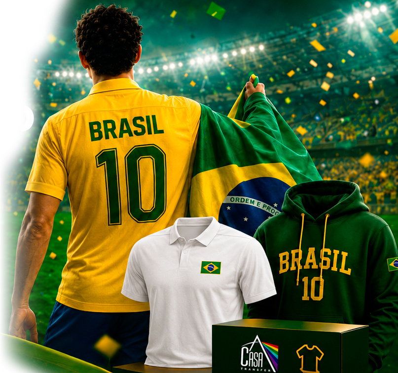 Produtos personalizados Brasil Casa Transfer