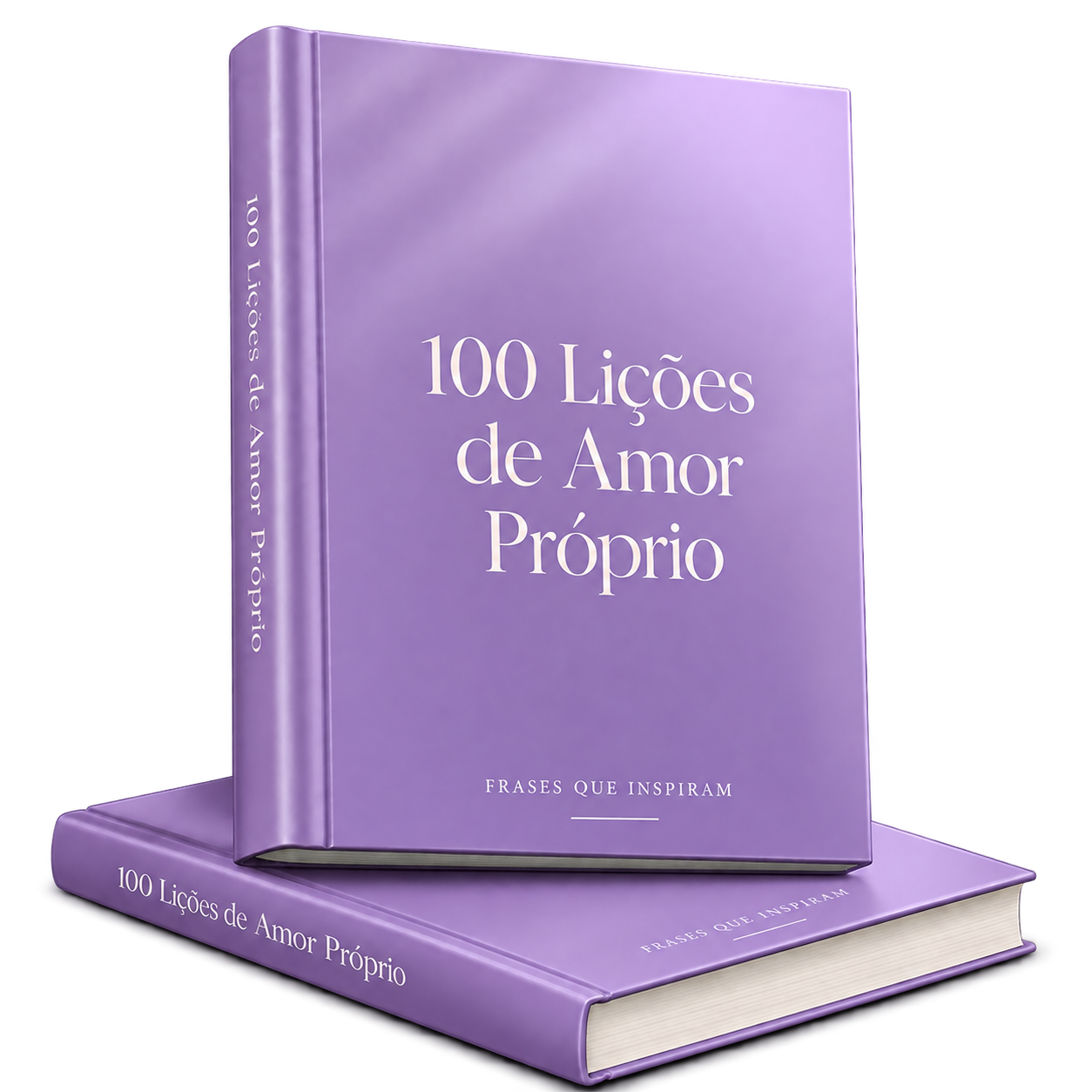 Mockup do e-book 100 Lições de Amor Próprio