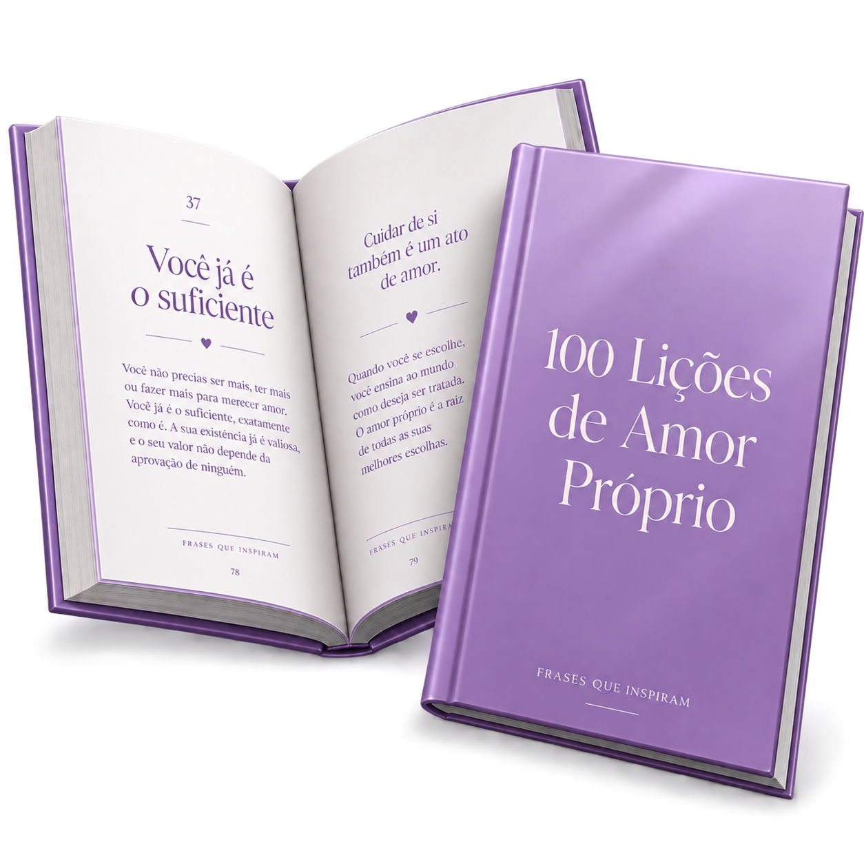 Mockup do e-book aberto