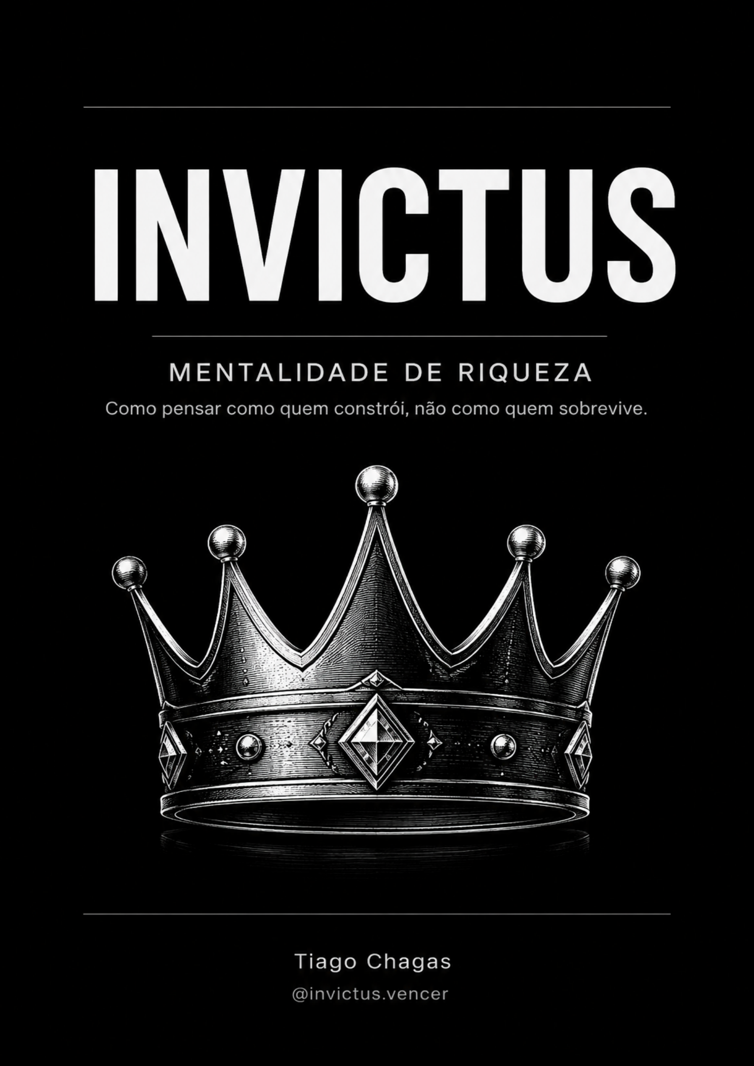 Capa INVICTUS Mentalidade de Riqueza