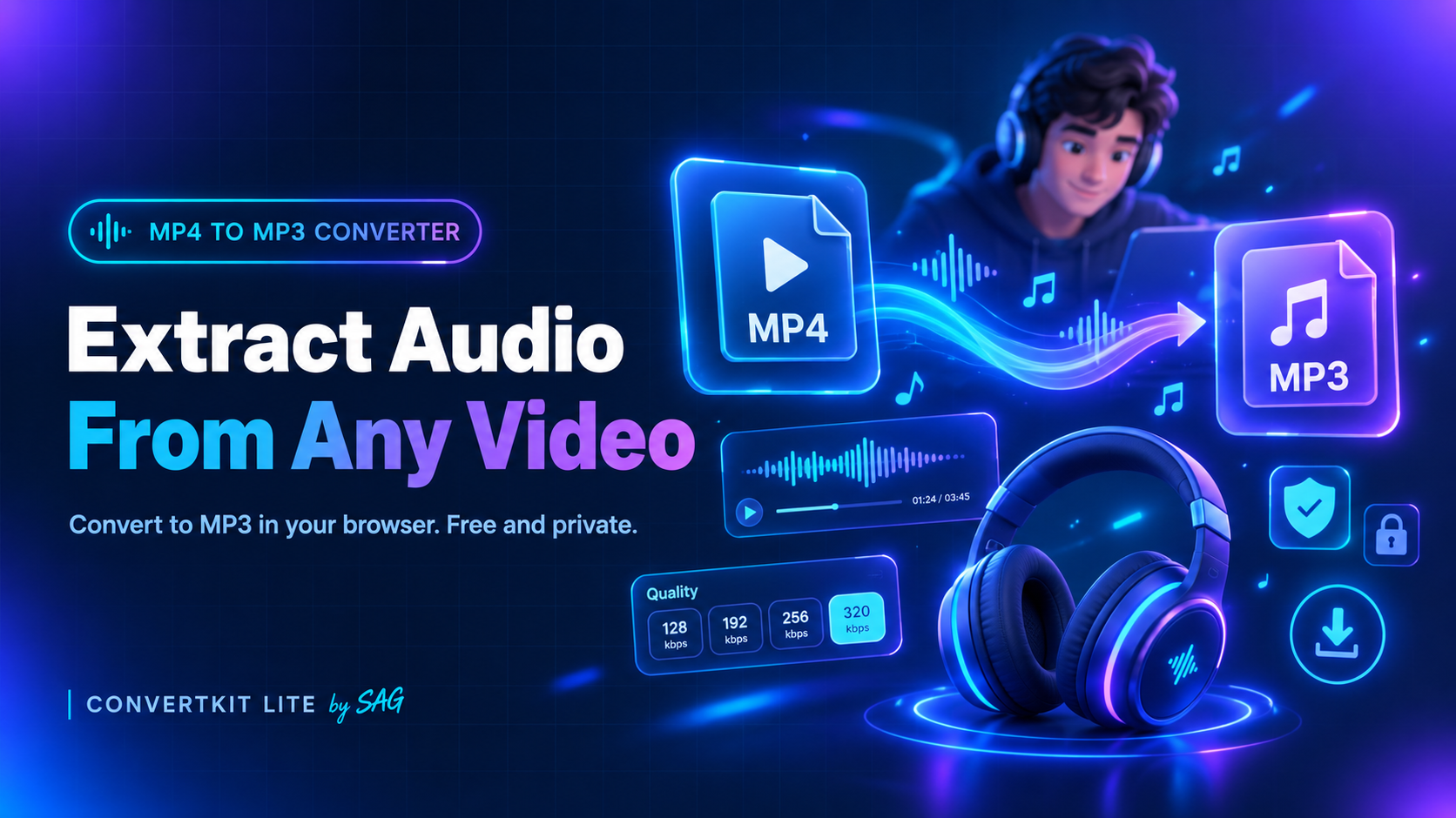 MP4 to MP3 Converter: Extract Audio From Any Video