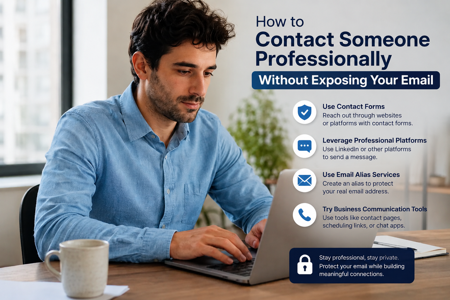 How to Contact Someone Professionally Without Sharing Your Private Email-Friend Hub