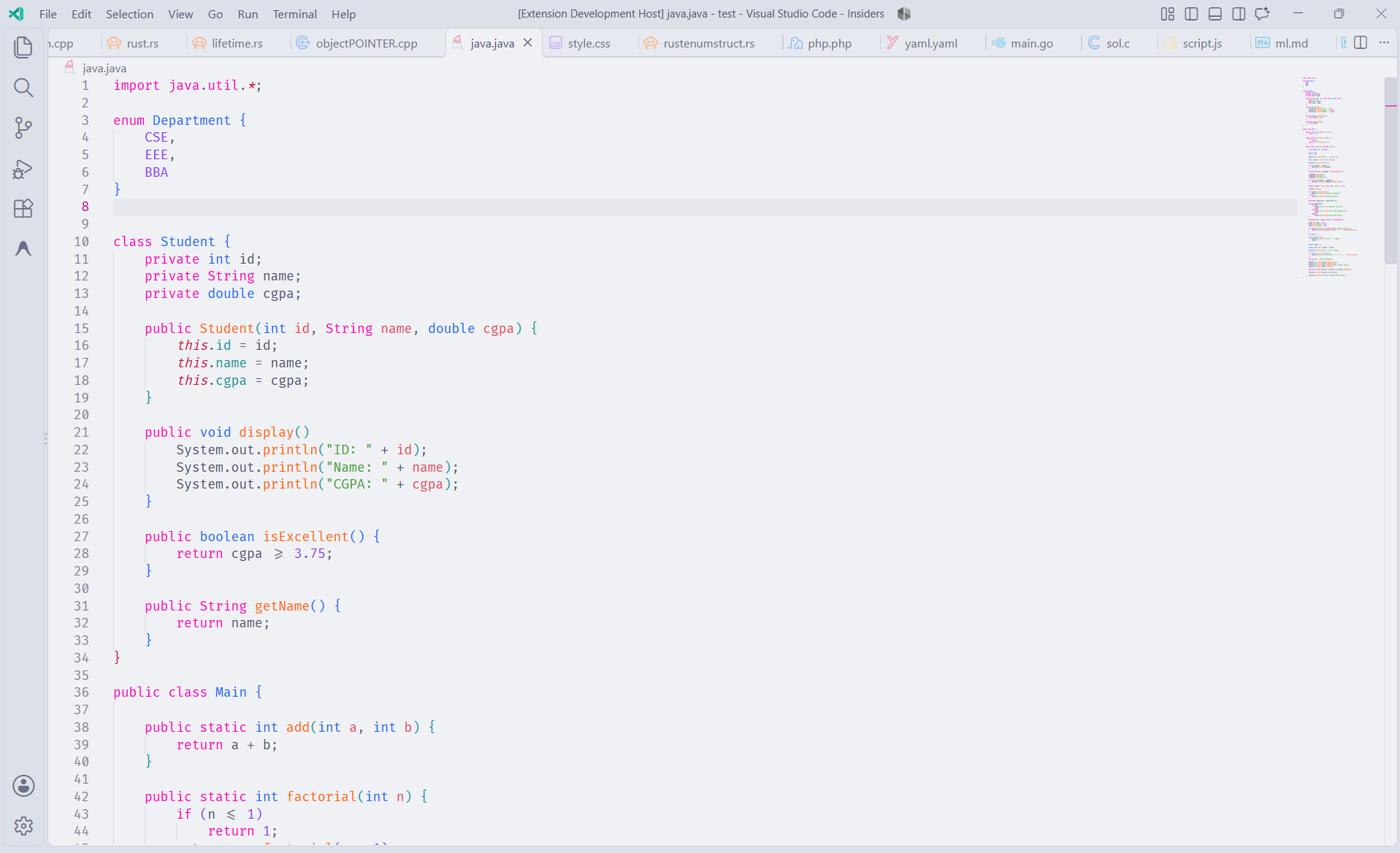 Lilt Light theme preview