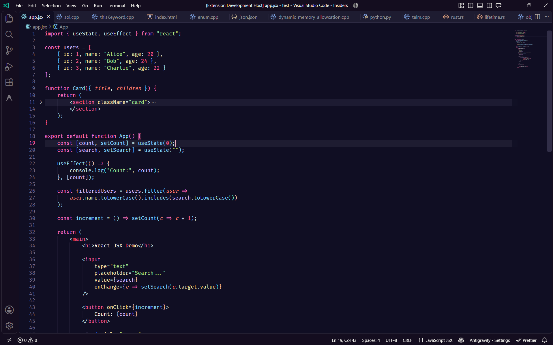 Lilt theme preview