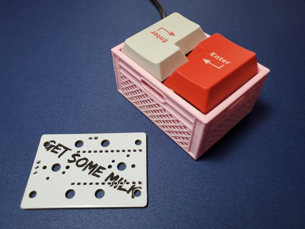 Milk crate, from the project README