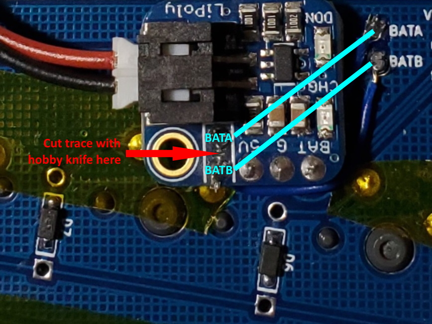 Lipo Backpack modifications