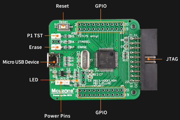 SAM7s_board